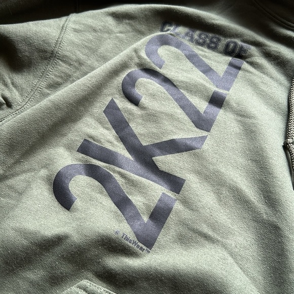 NEW - Men’s large class of 2022 hoodie, true to size. Printed by ThisWear. - Picture 3 of 4